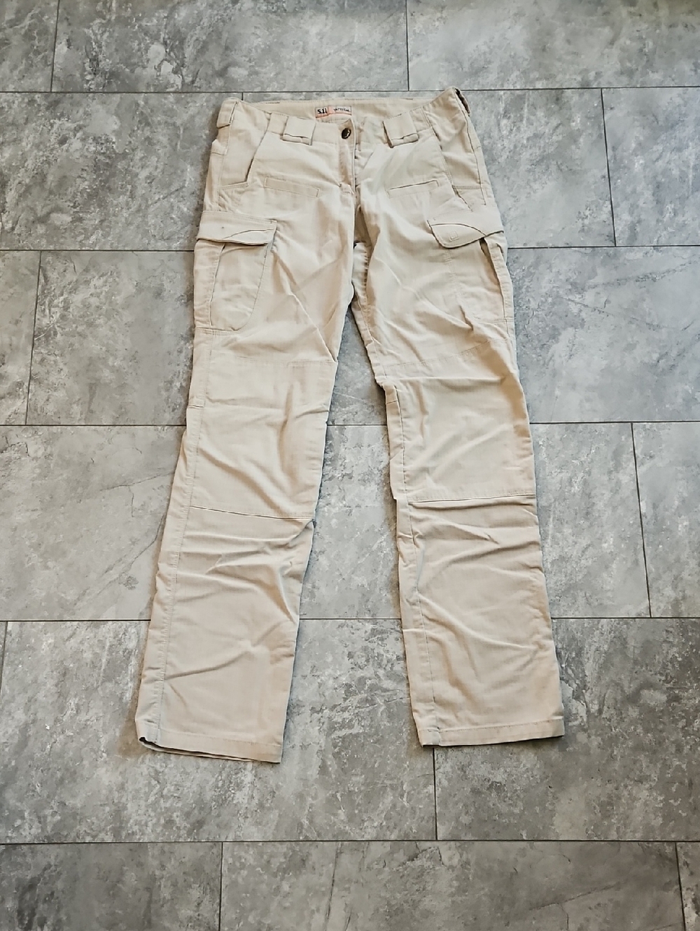 I5.11 Tactical Womens Cargo Pants in Beige